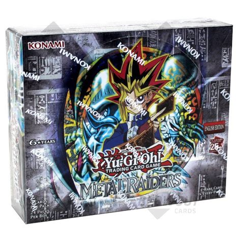 yugioh metal raiders booster box opening|mrd list.